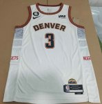 NBA 3 Hyland Nuggets 22-23 city Maillot blanc